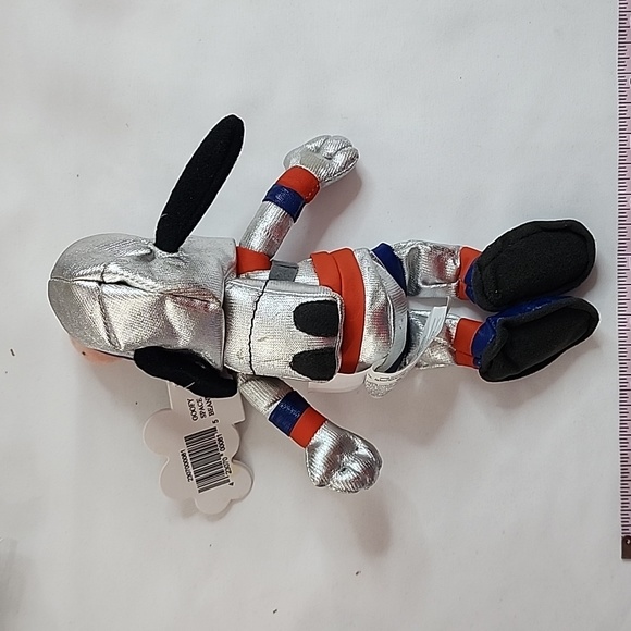 Vintage NWT Disney Goofy Space Man Plush Beanbag Figurine - Picture 2 of 13